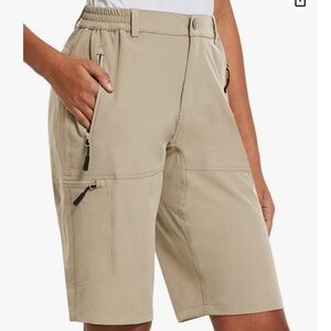 BALEAF Women's Quick Dry Stretch Cargo Shorts